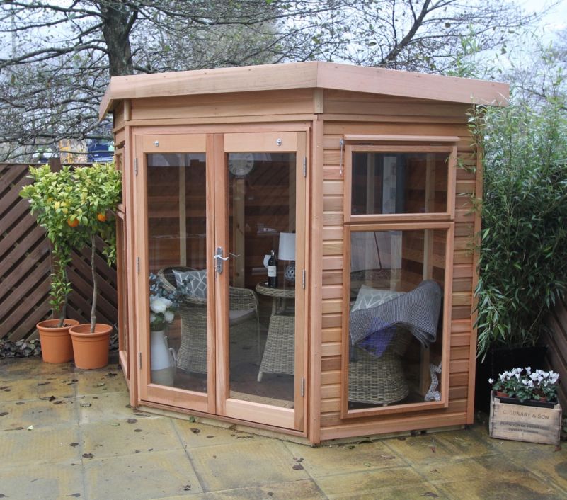 Alton Cedar Summerhouse FAIRFORD Greens Garden Buildings