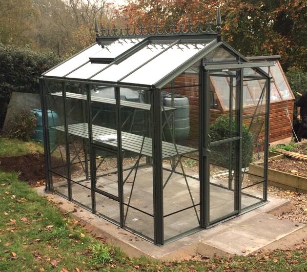 Robinsons Aluminium Greenhouse REGENT Greens Garden Buildings